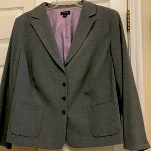 Plus size fully lined jacket